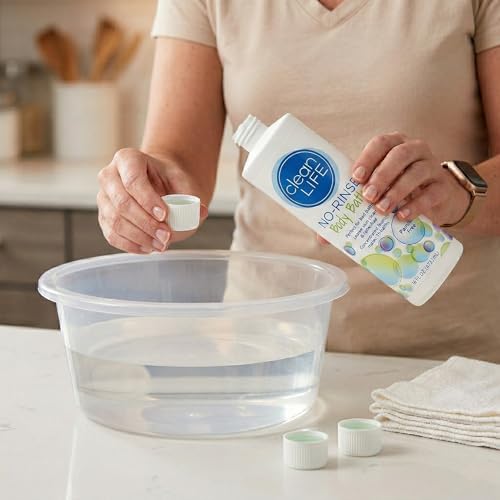 No-Rinse Body Bath (1 Gallon) - Leaves Skin Clean, Refreshed and Odor-Free, Rinse-Free Formula - Makes 128 Complete Baths