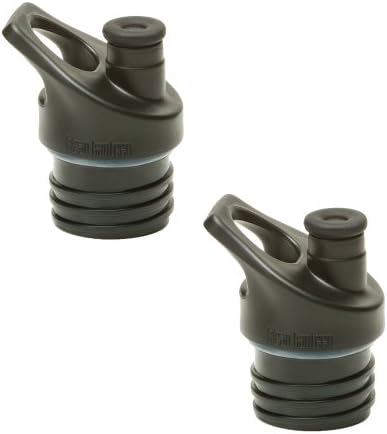 Klean Kanteen 3.0 Sport Cap (Black) - 2 Pack