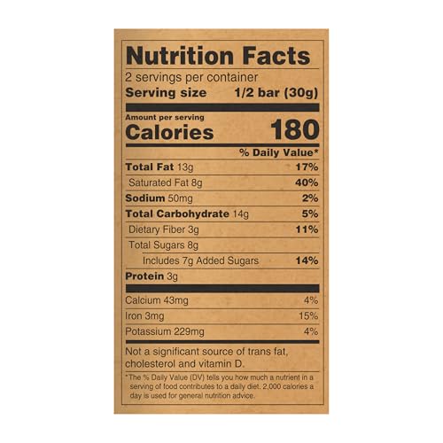 Hu Vanilla Crunch Dark Chocolate Bar, 2.1 Ounce Bar, 1 Count