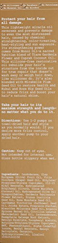 Carol’s Daughter Monoi Repairing Oil Sacred Strengthening Serum for Heat-Styled, Color Treated and Relaxed Hair, Silicone Free, 1.7 fl oz