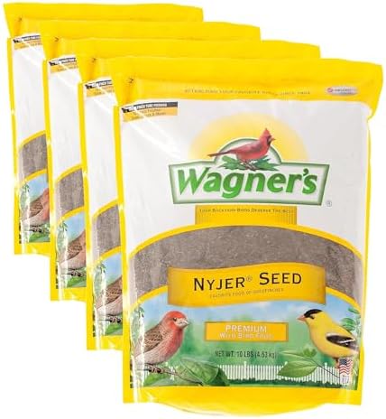 Wagner's 62050 Nyjer Seed Wild Bird Food, 10-Pound Bag