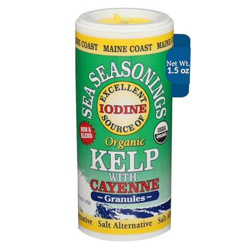 Maine Coast Organic Seasoning Kelp W/Cayenne, 1.5 OZ