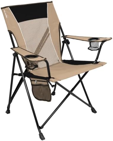 Kijaro Dual Lock Portable Camping Chairs - Enjoy the Outdoors with a Versatile Folding Chair for Sports, Lawn - Dual Lock Feature Locks Position – Hanami Pink