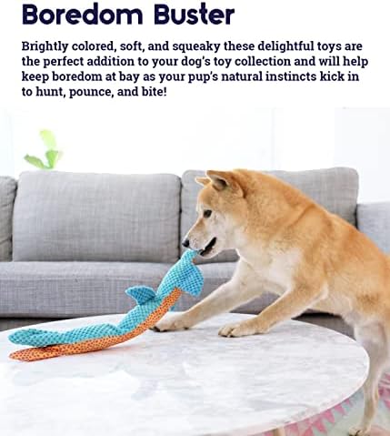 Petstages Stuffing-Free Lil' Squeak Monkey Plush Dog Toy, Small
