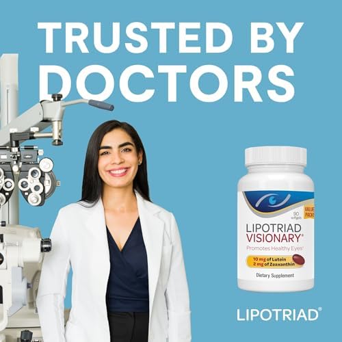 Lipotriad Visionary Eye Vitamins, 90 Capsules
