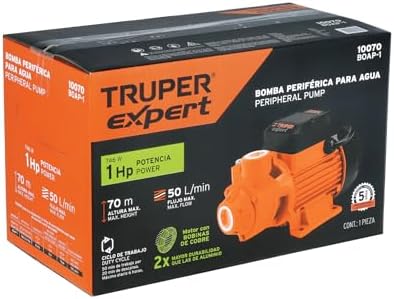 Truper Expert 1 HP Electric Peripheral Water Pump
