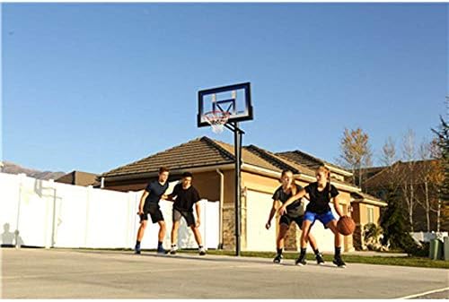 Lifetime In-Ground Fusion Backboard Action Grip Adjustable Basketball System, 48-Inch