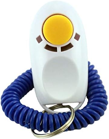 Teacher's Pet Dog Training Clicker with Wrist Strap - Puppy Behavioral Education Training Clicker for Positive Reinforcement - Durable, Lightweight