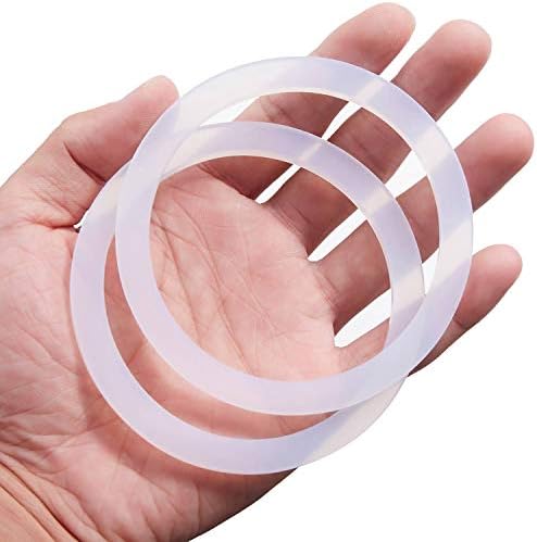 8 Pcs 4 Cups Replacement Food Grade Silicone Gasket, For Bialetti Moka Pots