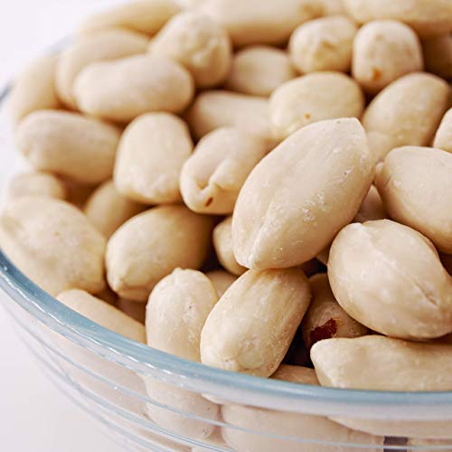Sky | Premium USA Grown Virginia Blanched Peanuts Unsalted, Unsalted Raw Peanuts Shelled, Raw Shelled Peanuts, Unshelled Raw Peanuts (Blanched, 10lb)