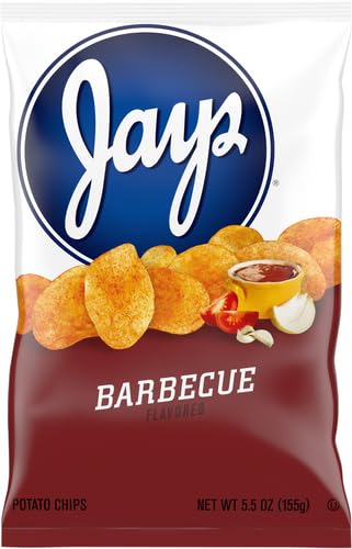 Jays BBQ Potato Chips, 5.5 Oz Bag