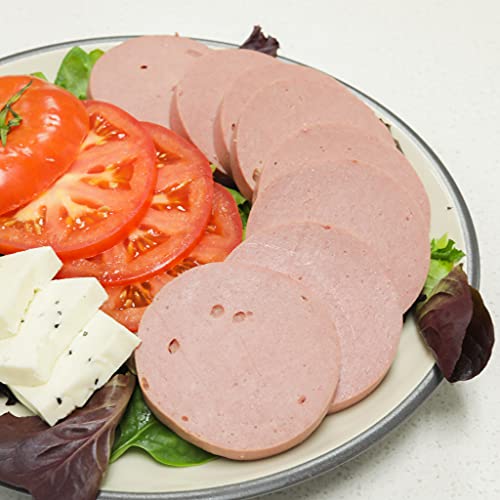 Ziyad Halal Luncheon Loaf Meat 12 oz - Premium Beef Canned Food for Quick Meals - Perfect for Sandwiches, Pasta, Rice - Convenient Halal Pantry Staple