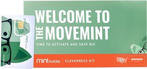 $15/mo. Mint Mobile Phone Plan with 6GB of 5G-4G LTE Data + Unlimited Talk & Text for 3 Months (3-in-1 SIM Card)