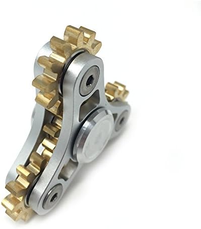 FXCOOLCT Hand Spinner 4 Gear Linkage Fidget Spinner Anti Stress Toys Tri-Spinner Fidget Stress Reducer Anxiety Killing Time Kids Adult Gift