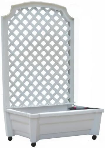 Exaco 1.416Green Calypso Trellis, Green planters