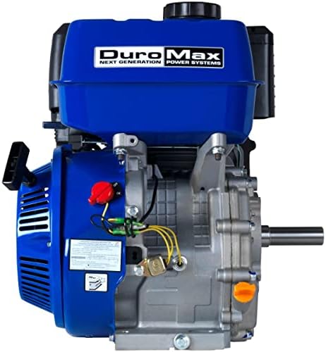 DuroMax XP7HPE 208cc Electric Start Gas Powered, 50 State Approved, Multi-Use Engine Blue