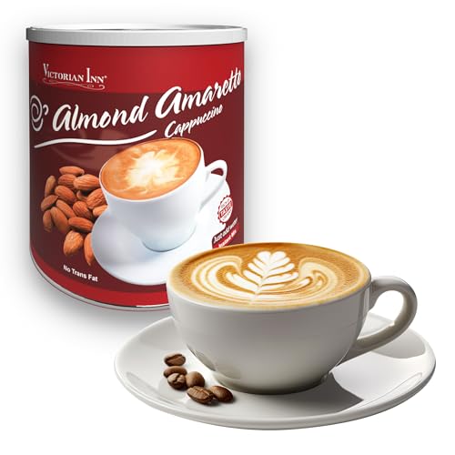 Victorian Inn Instant Cappuccino, Almond Amaretto, 2 Pound (Pack of 1)