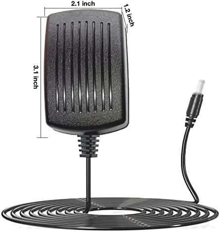 AC/DC Adapter Compatible with Arcade1Up 7478 7372 Dig Dug II Counter-Cade CounterCade Home Arcade 1UP Pac-ManPac PalPac-Man Cabinet DugDig 2