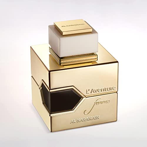 L'aventure by Al Haramain Eau De Parfum Spray 3.3 oz, Femme White