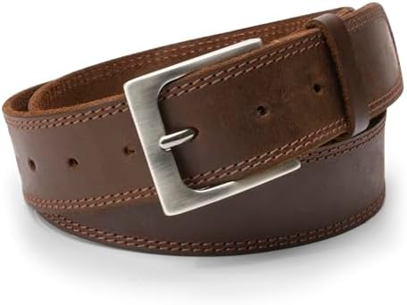 Hide & Drink Rugged Full Grain Leather Belt - Durable Men's Belt for Jeans, Western, Casual & Dress, Mens Belts for Men