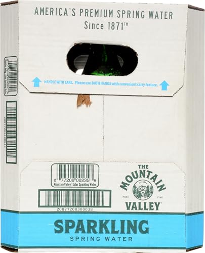 Mountain Valley Water, Water Sparkling, 12pk, 33.8 Fl Oz