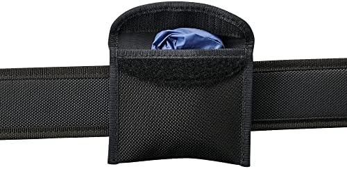 Glove Holder for Duty Belt Glove Pouch for Latex Gloves Masks