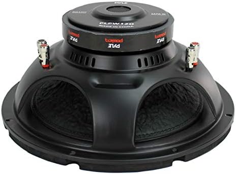 Pyle 8" Car Subwoofer Speaker - 800 Watt Dual 4 Ohm Voice Coil, Treated Foam Surround, Non-Pressed Paper Cone, 60oz Magnet - Powerful Vehicle Audio Bass Woofer for Car Stereo Systems - PLPW8D (Black)