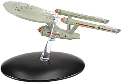 Star Trek The Official Starships Collection | U.S.S. Enterprise NCC-1701 with Magazine Issue 50 by Eaglemoss Hero Collector