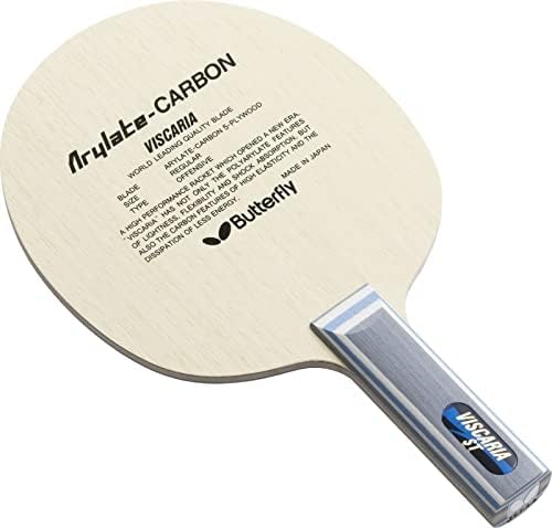 Butterfly Viscaria Table Tennis Blade - Butterfly ALC Blade - Professional Butterfly Table Tennis Blade - Available in FL, and ST handle styles - Made in Japan
