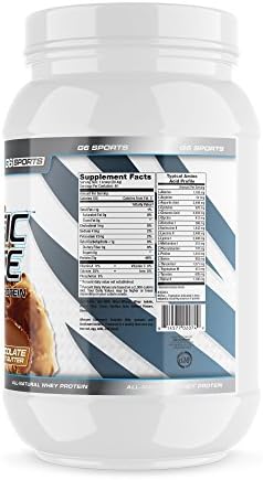 Nutrition Prolific Isolate All Natural Whey Protein Isolate (Gluten Free, Lactose Free, Stevia Sweetened, 25g Protein, 100 Calories) – 2.5lb Jar – Chocolate
