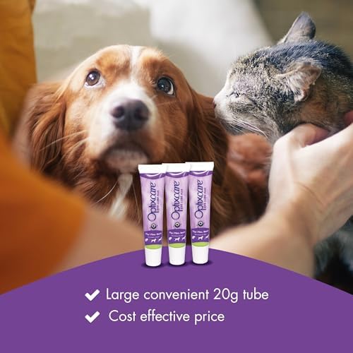 OptixCare Eye Lube Plus + Hyaluron 20g for Dog Cat Horses, Pack of 3