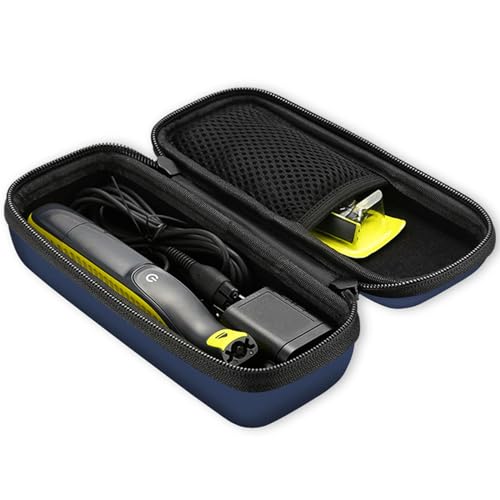 ProCase Hard Travel Case for Electric Trimmer & Shaver -Black | Fits QP2520 QP2530 QP2620 QP2630, Portable Organizer Carrying Bag