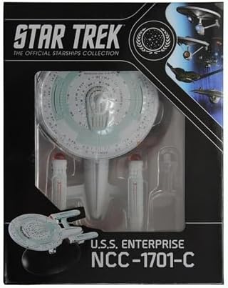 Hero Collector| Star Trek The Official Starships Collection | Eaglemoss Model Ship Box U.S.S. Enterprise NCC-1701-C