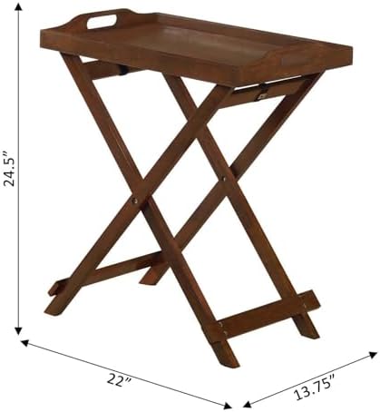 Convenience Concepts Designs2Go Tray Table, White