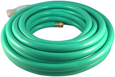 Flexon FXG58100 5/8-Inch x 100-Foot Heavy Duty 5-Ply Forever Garden Hose, Green