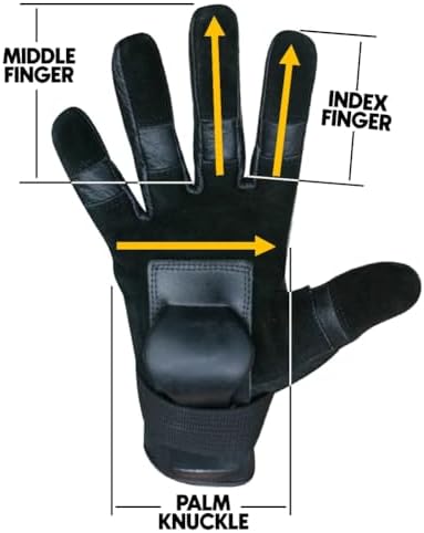 Hillbilly Wrist Guard Gloves - Full Finger