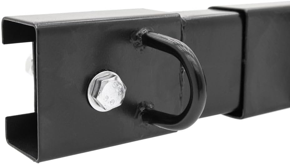 Black Widow Motorcycle Tie-Down Rack for Pickup Trucks