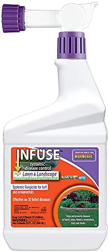 Bonide Infuse Systemic Disease Control Lawn & Landscape | 32 oz Ready-to-Spray Fungicide for Turf & Ornamentals