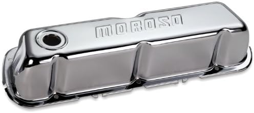 Moroso 68202 Chrome Valve Covers, Fits Small Block Ford 289-302/351W