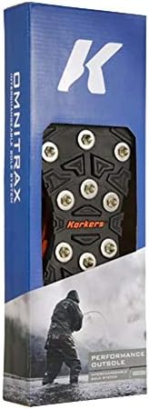 Korkers OmniTrax v3.0 Interchangeable Sole - Triple Threat with Carbide Spikes