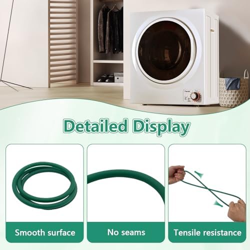 Dryer Blower Fan Belt Mini Compact Dryer(1.50 Cu.ft)- Replacement for Panda PAN725SF