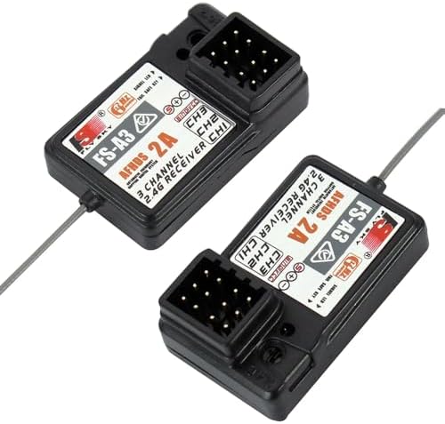2Pcs Flysky FS-A3 AFHDS2A 2.4G 3CH Receiver for GT2E GT2G Transmitter