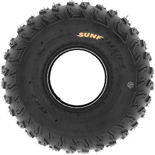 SunF 22x10-8 22x10x8 Knobby ATV UTV Tire 6 PR Tubeless - A030