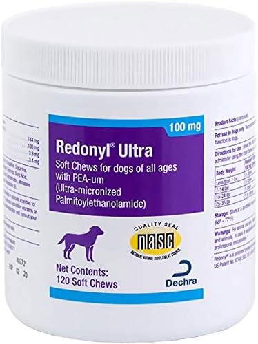 Dechra Redonyl Ultra Soft Chews 100 mg for Dogs 120 Count