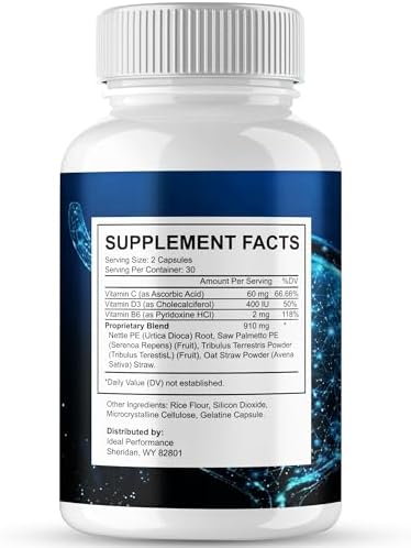 Prostate Max Supplement, Prostate Max Advanced Capsules for Men - Maximum Strength for Daily Wellness & Comfort, All Natural
