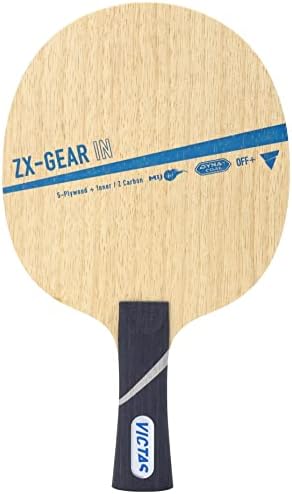 ヴィクタス(VICTAS) 卓球 ラケット ZX-Gear in シェークハンド 攻撃用 特殊素材入り 単品/ラバーセット