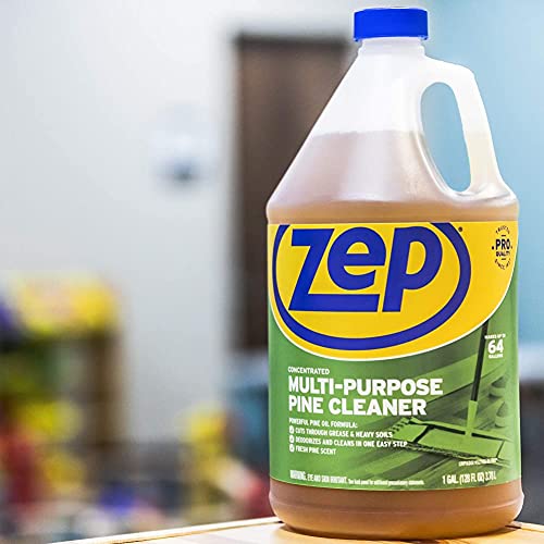 Zep Concentrated Multi-Purpose Pine Cleaner - 128 oz (Pack of 2)