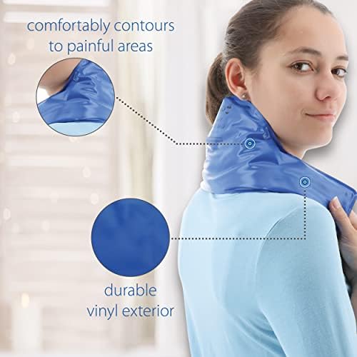 Core Products Flexible Vinyl Intense Cold Pack for Neck, Shoulders & Back - 11" X 15"