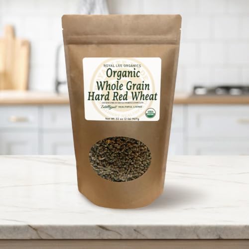 Royal Lee Organics Organic Hard Red Wheat Berries 10 lb bag