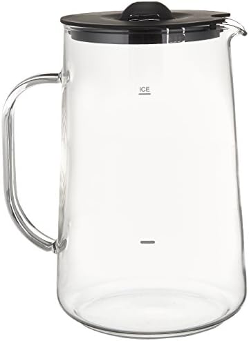 Capresso 6624 Ice Tea Glass Pitcher, 80 oz. (2.5 Qt.)